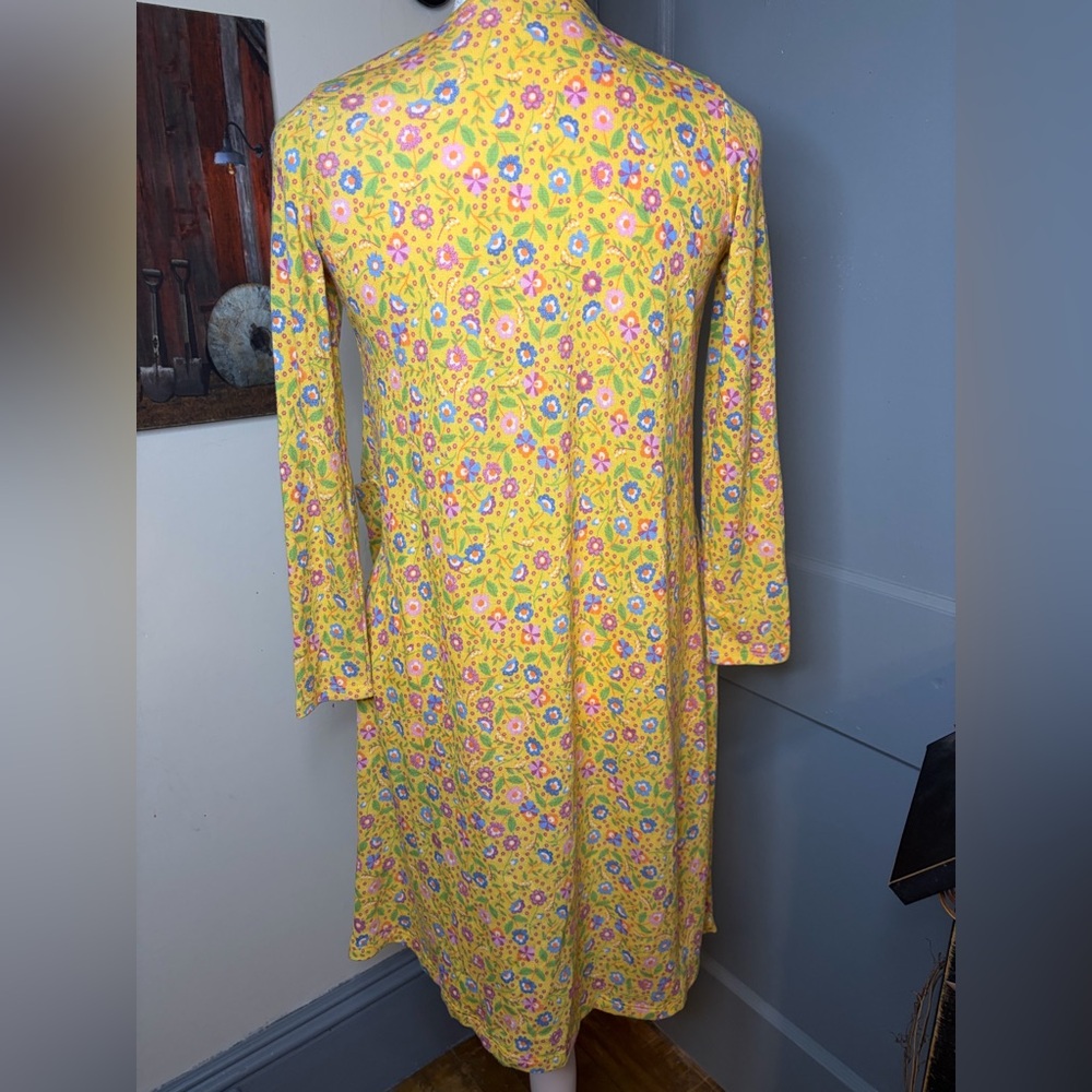 LuLaRoe Yellow Floral Cardigan - Picture 5 of 5